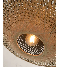 New Vloerlamp Kalimantan - Bamboe - 80x60x176cm Vloerlampen
