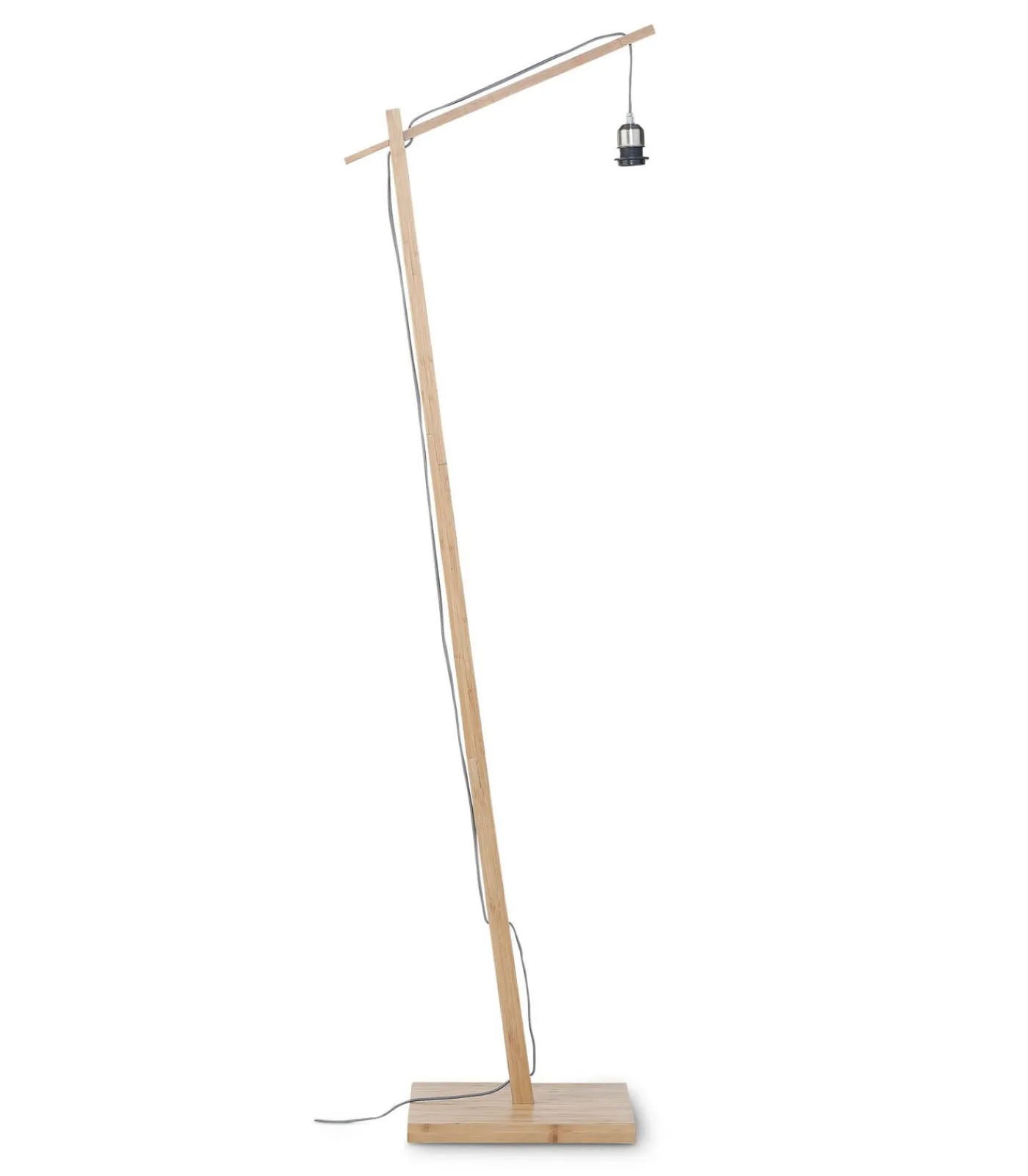 New Vloerlamp Kalimantan - Bamboe - 80x60x176cm Vloerlampen