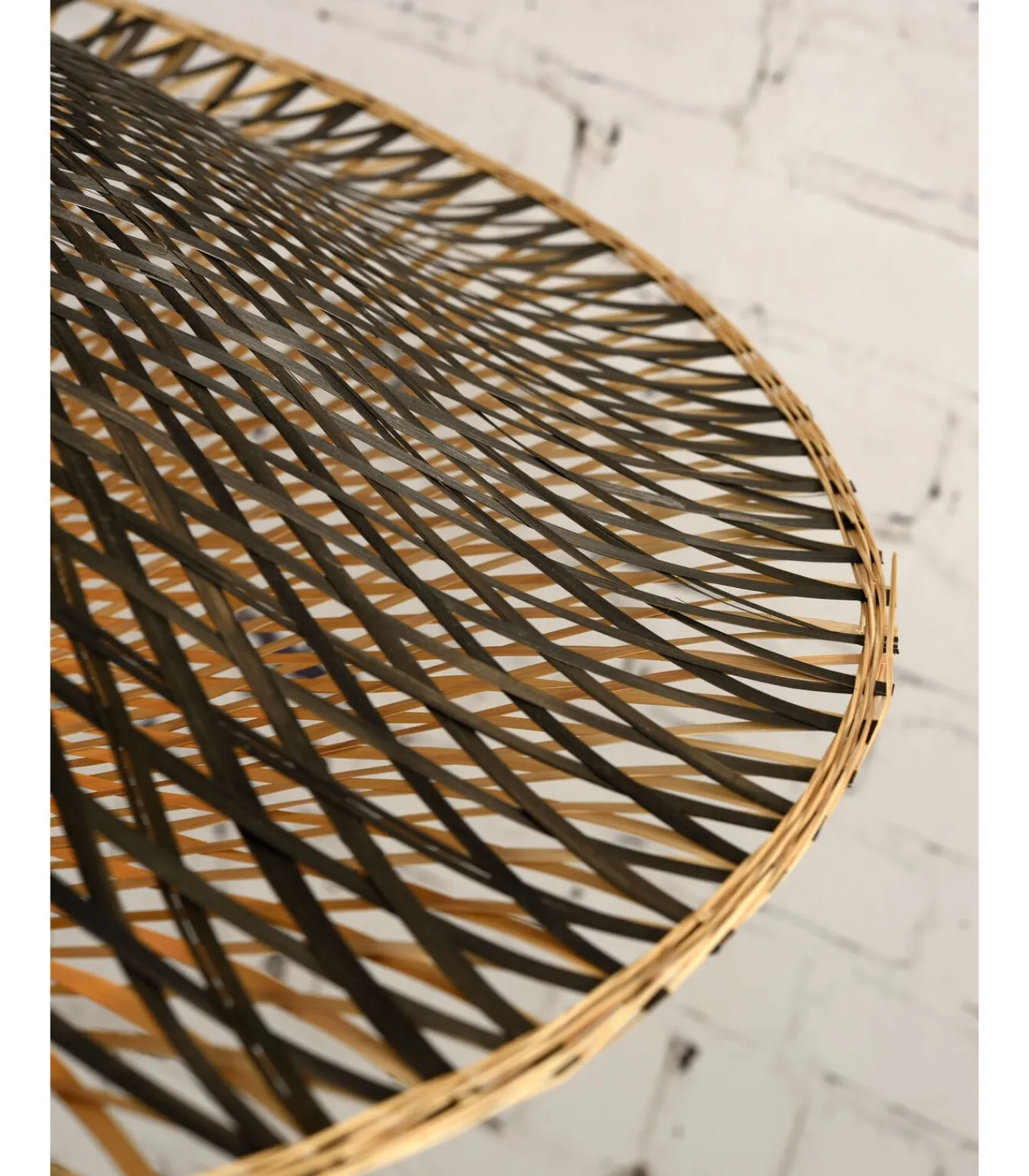 Clearance Vloerlamp Kalimantan - Bamboe - 175x60x207cm Vloerlampen