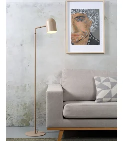 Hot Vloerlamp Marseille - Zand - 40x25x141cm Vloerlampen