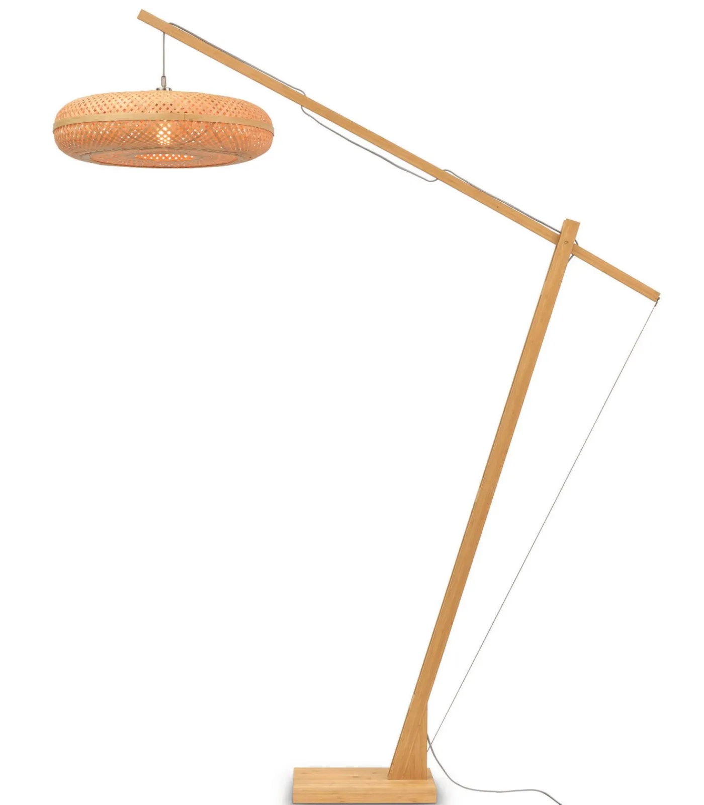 Online Vloerlamp Palawan - Bamboe - 175x60x207cm Vloerlampen