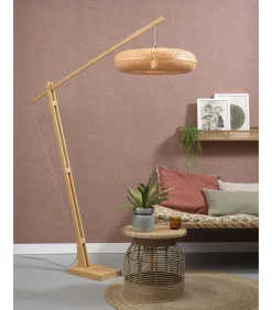 Online Vloerlamp Palawan - Bamboe - 175x60x207cm Vloerlampen