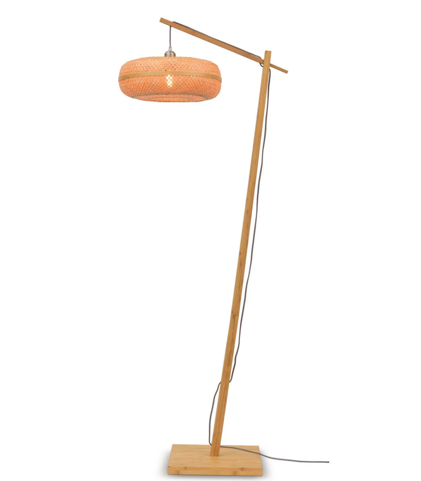 New Vloerlamp Palawan - Bamboe - 68x40x176cm Vloerlampen