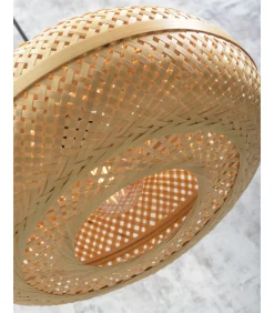 New Vloerlamp Palawan - Bamboe - 68x40x176cm Vloerlampen