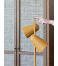 Vloerlamp Salamanca - Geel - 28x28x145cm Vloerlampen