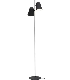 New Vloerlamp Salamanca - Zwart - 28x28x145cm - 2L Vloerlampen