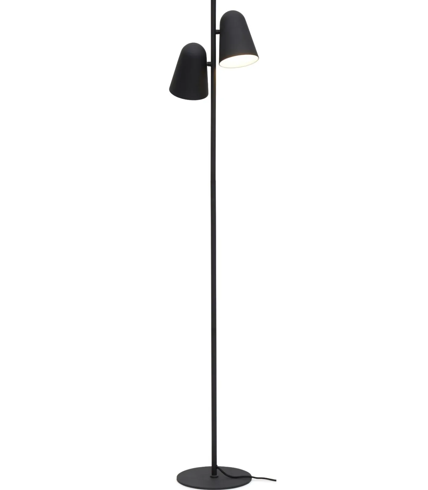 New Vloerlamp Salamanca - Zwart - 28x28x145cm - 2L Vloerlampen