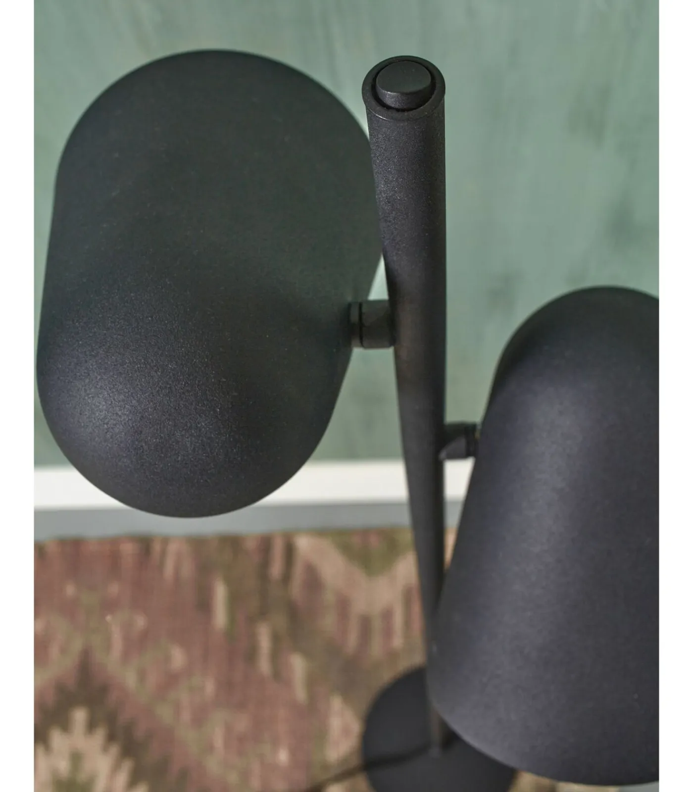 New Vloerlamp Salamanca - Zwart - 28x28x145cm - 2L Vloerlampen