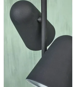 New Vloerlamp Salamanca - Zwart - 28x28x145cm - 2L Vloerlampen