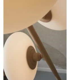 Clearance Vloerlamp Sapporo - Grijs - 32x32x161cm Vloerlampen