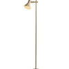 Clearance Vloerlamp Stavanger - Beige - 37x25x146cm Vloerlampen