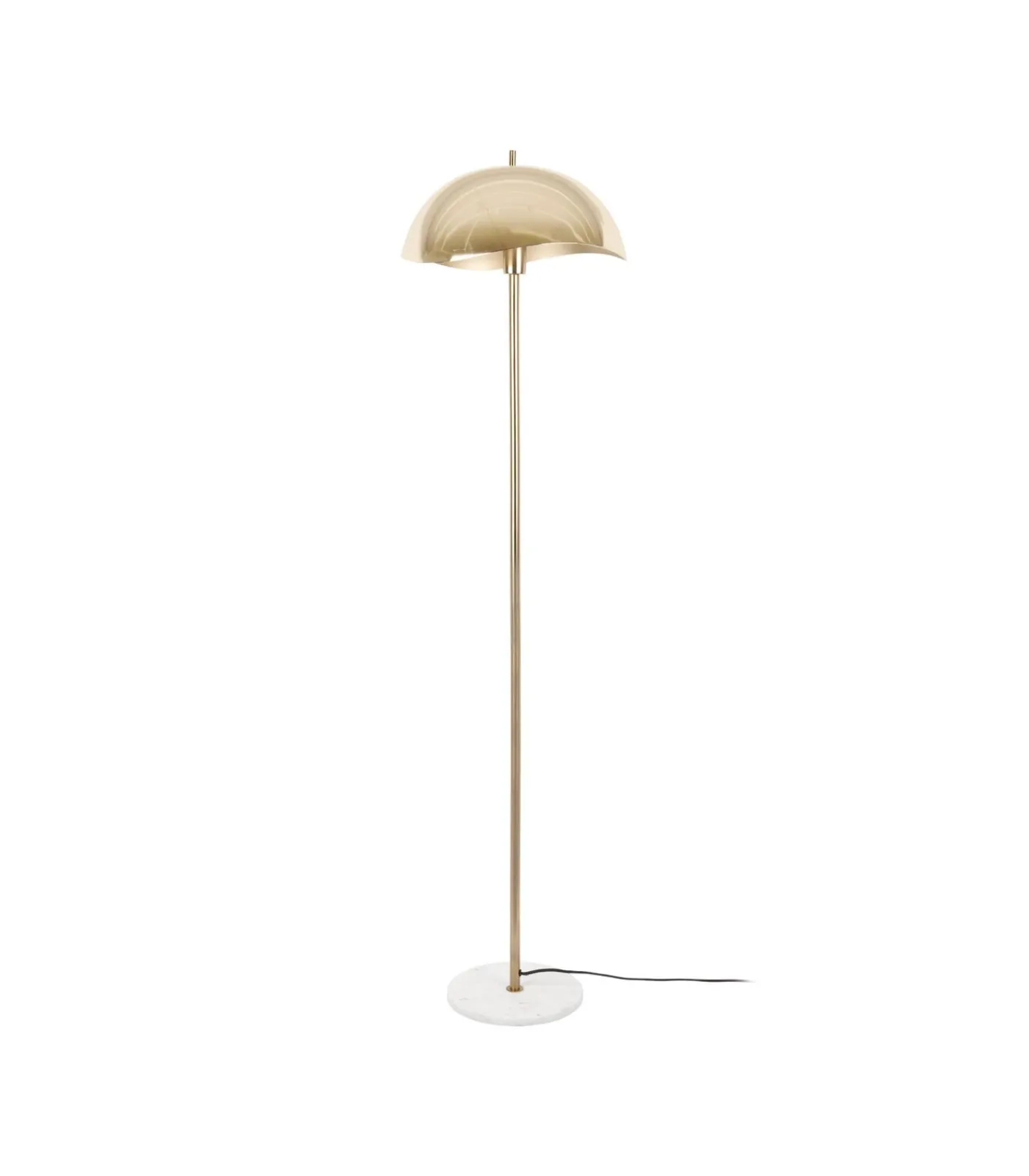 Outlet Vloerlamp Waved - Goud - Ø40cm Vloerlampen