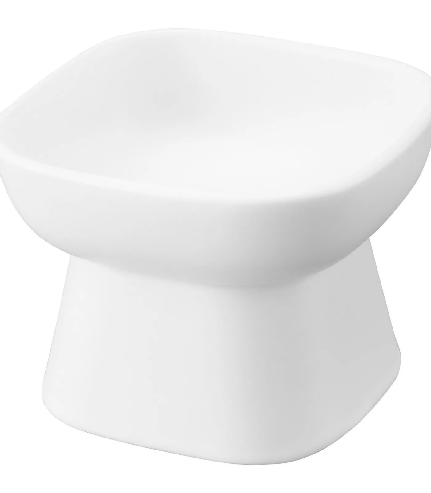 Sale Voerbak Kat / Hond - Keramisch - Tower - Wit Decoratie