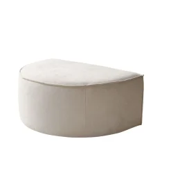 Best Voetenbank in beige stof Dario, 1-zit Zetels