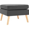 Discount Voetenbank stof donkergrijs Stoelen