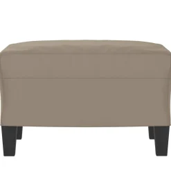Discount Voetenbank 60x50x41 cm microvezelstof taupe Stoelen
