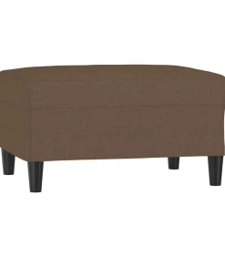 New Voetenbank 70x55x41 cm stof bruin Stoelen
