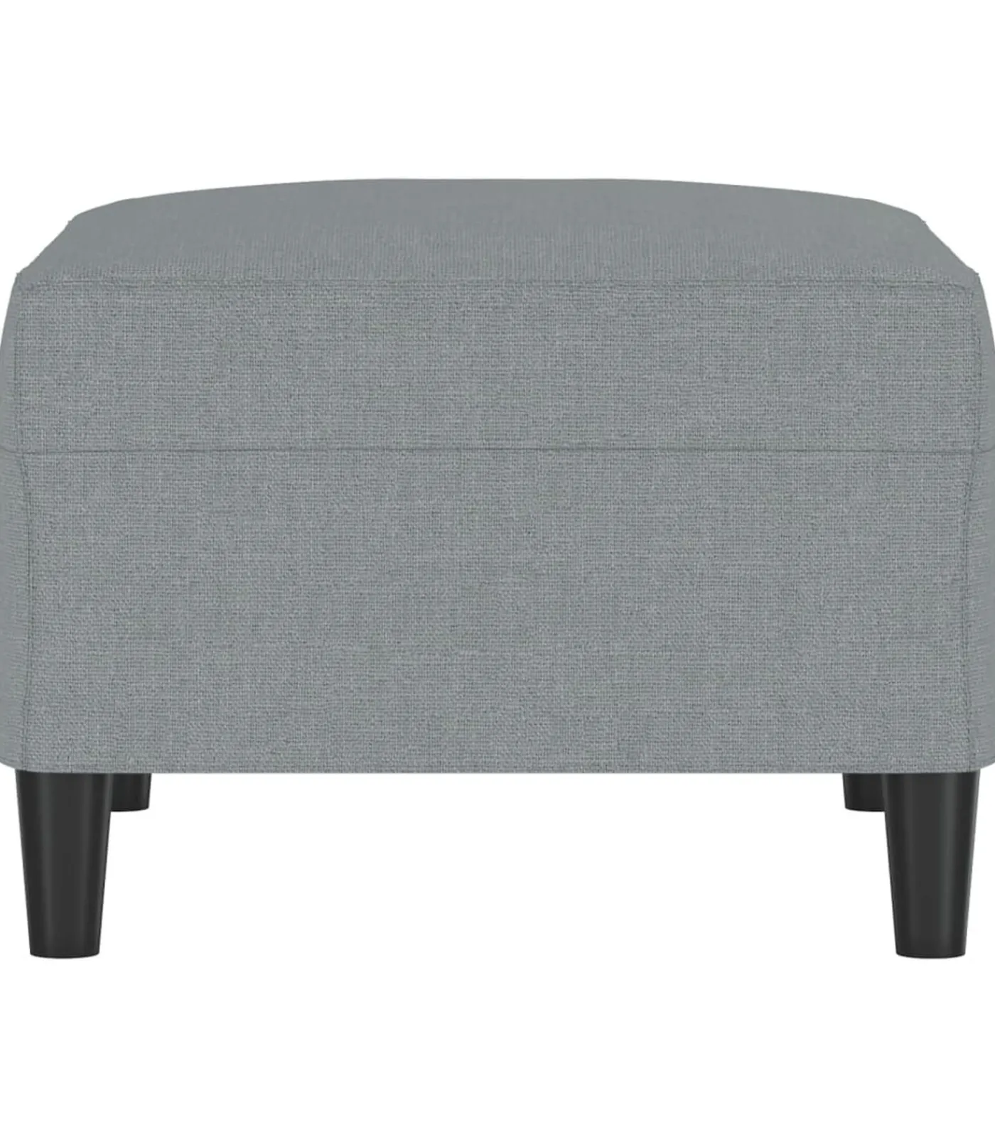 Best Voetenbank 70x55x41 cm stof lichtgrijs Stoelen