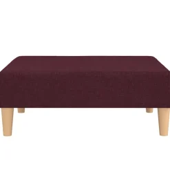 Online Voetenbank 78x56x32 cm stof paars Stoelen