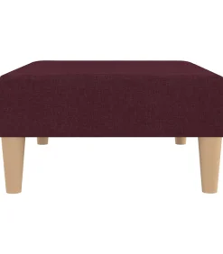 Online Voetenbank 78x56x32 cm stof paars Stoelen