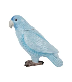 Best Voorraadpot Bird - Zachtblauw - 22.5x11.8x20.7cm Keukenaccessoires