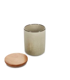 Clearance Voorraadpot 12xH15cm ivoor Meridian Keukenaccessoires