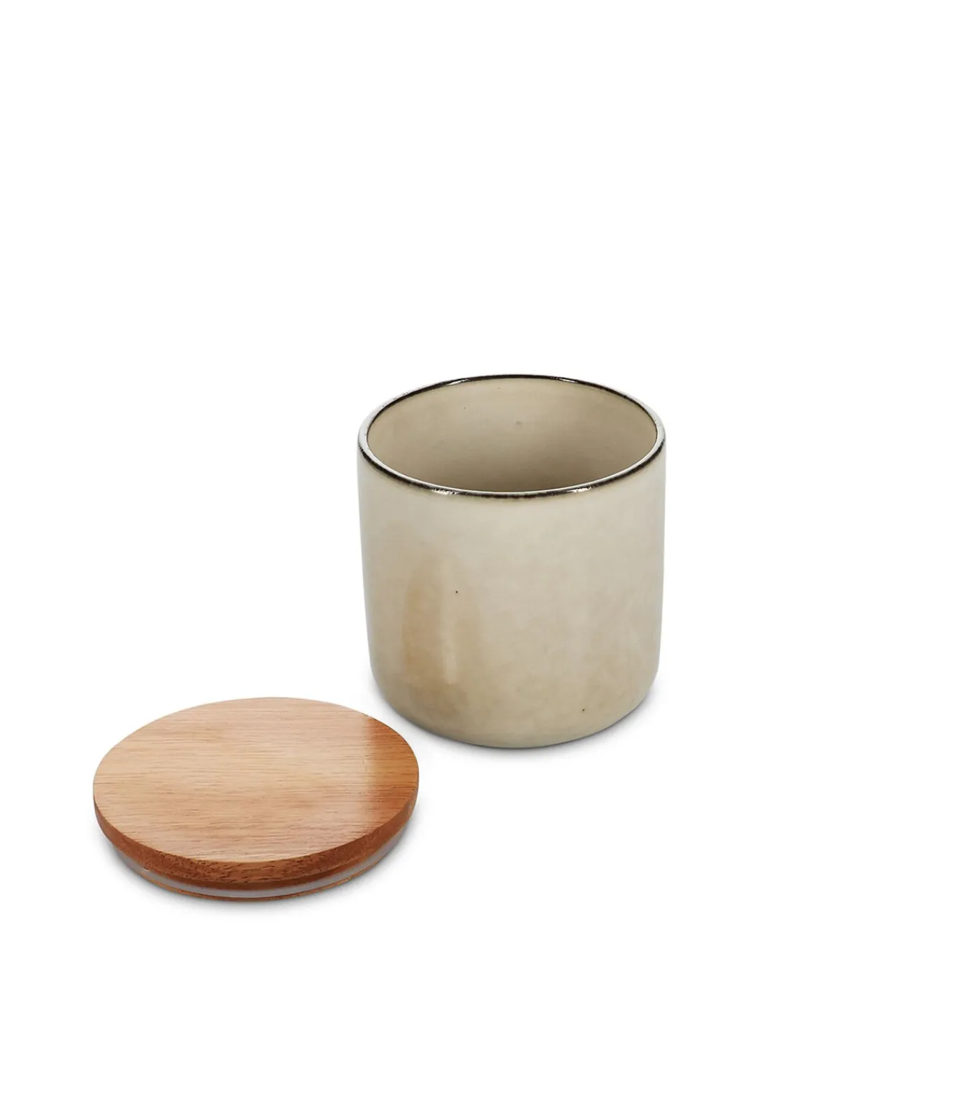 Online Voorraadpot 12xH12cm ivoor Meridian Keukenaccessoires