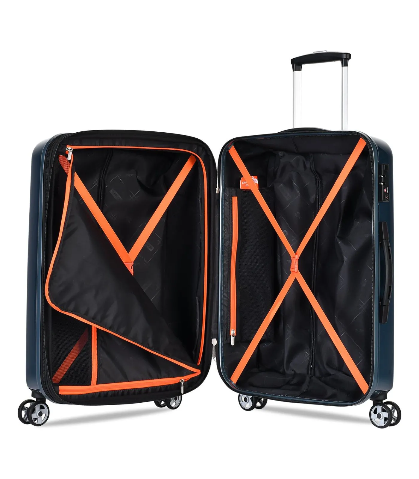 Outlet Voyager IX Expandable Middelgrote Koffer 4 Wielen Grijze Trolleys