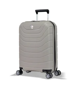 Outlet Voyager XXI Expandable Handbagage Koffer 4 Wielen Lichtgrijze Trolleys