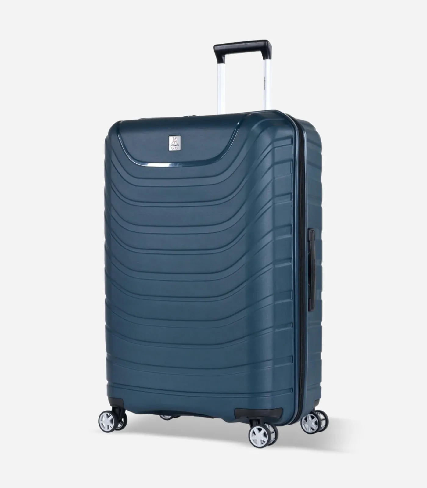 Sale Voyager XXI Grote Koffer 4 Wielen Blu Trolleys