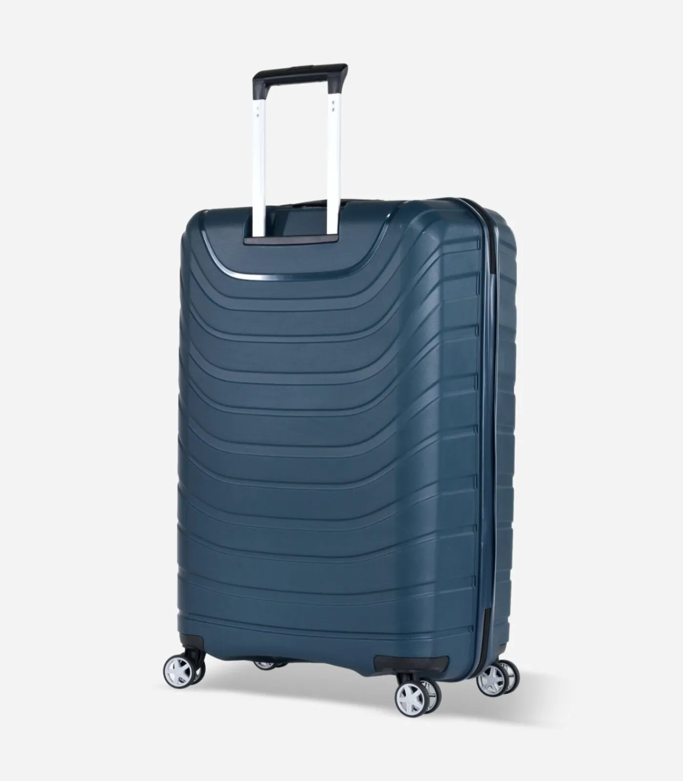 Sale Voyager XXI Grote Koffer 4 Wielen Blu Trolleys