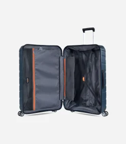 Sale Voyager XXI Grote Koffer 4 Wielen Blu Trolleys