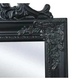 Sale Vrijstaande spiegel Barokstijl 160x40cm zwart Spiegels