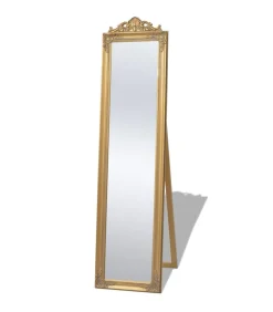Best Vrijstaande spiegel Barok 160x40cm goud Spiegels