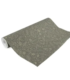 Hot Vliesbehang | Twigs Soil Gold Wanddecoratie