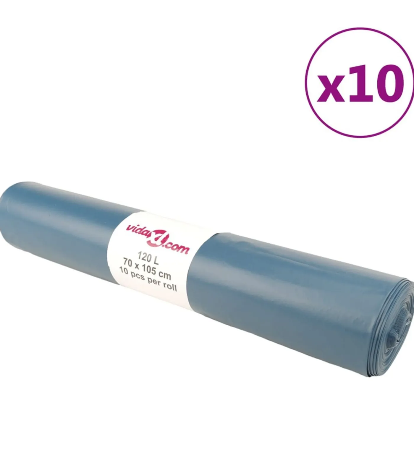 Vuilniszakken 100 st 120 l blauw Manden En Bakken