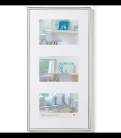 Best Fotolijst New Lifestyle 3x 10x15 cm zilverkleurig Fotolijsten