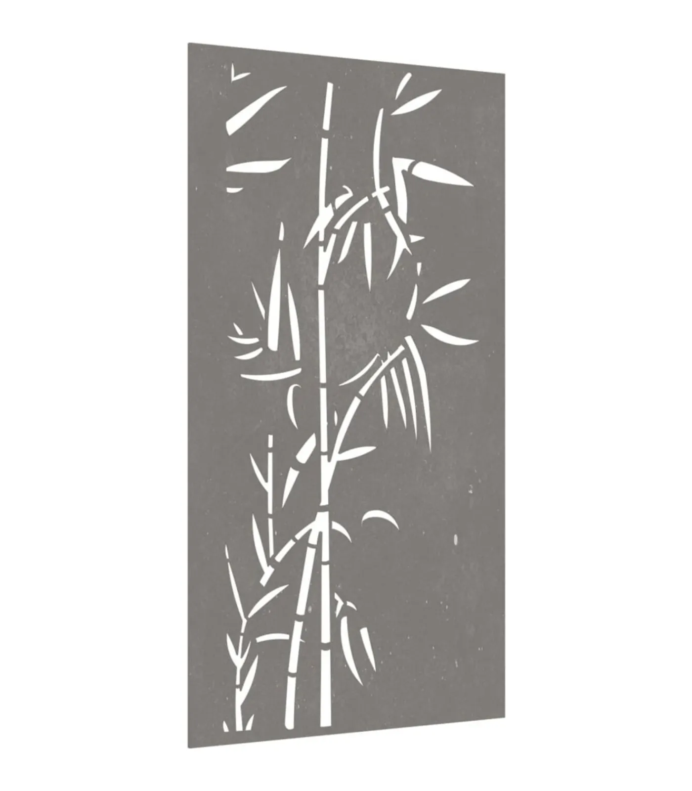 Discount Wanddecoratie tuin bamboe-ontwerp 105x55 cm cortenstaal Decoratie