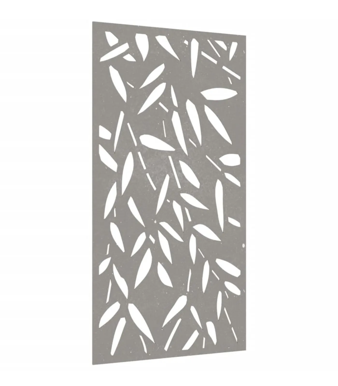 Hot Wanddecoratie tuin bamboebladontwerp 105x55 cm cortenstaal Decoratie