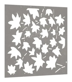 Sale Wanddecoratie tuin esdoornbladontwerp 55x55 cm cortenstaal Decoratie
