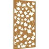 Hot Wanddecoratie tuin esdoornbladontwerp 105x55 cm cortenstaal Decoratie