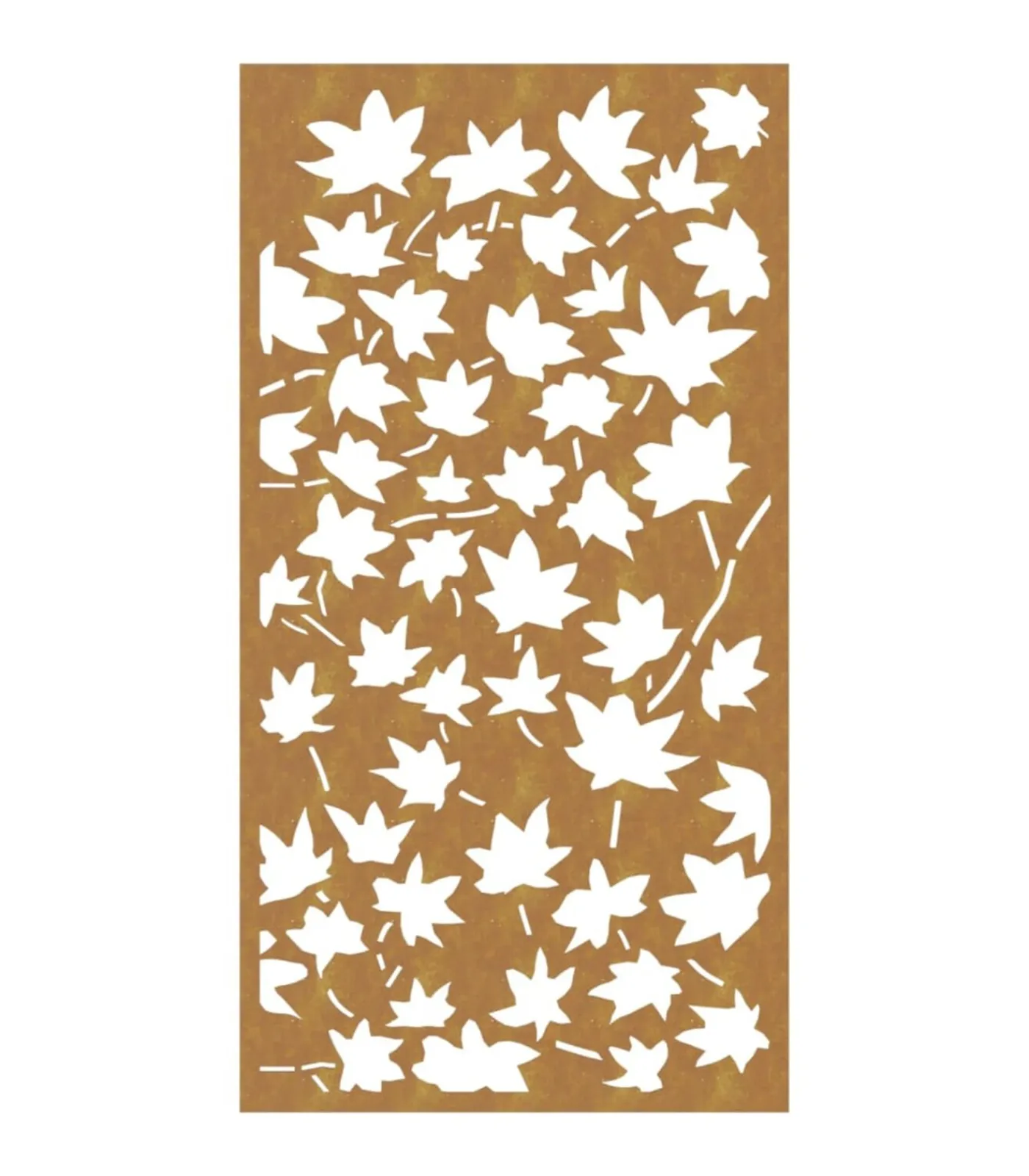 Hot Wanddecoratie tuin esdoornbladontwerp 105x55 cm cortenstaal Decoratie