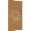 Best Wanddecoratie tuin zonontwerp 105x55 cm cortenstaal Decoratie