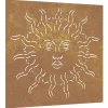 Best Wanddecoratie tuin zonontwerp 55x55 cm cortenstaal Decoratie