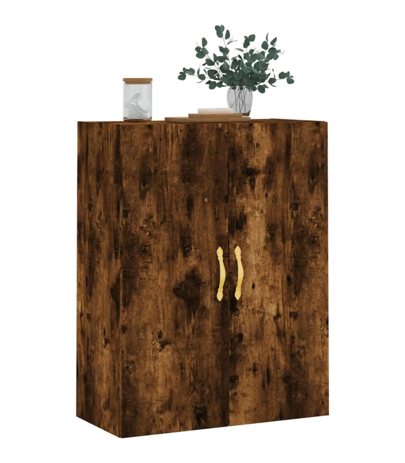 Discount Wandkast 69,5x34x90 cm gerookt eikenkleurig Meubels