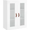 Discount Wandkast 69,5x34x90 cm hoogglans wit Meubels