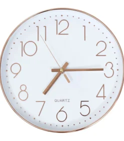 New Wandklok 30 cm roségoud Klokken