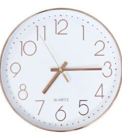 New Wandklok 30 cm roségoud Klokken