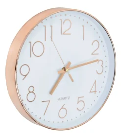 New Wandklok 30 cm roségoud Klokken
