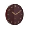 Discount Wandklok Amena - Rood - 40x40x40cm Klokken